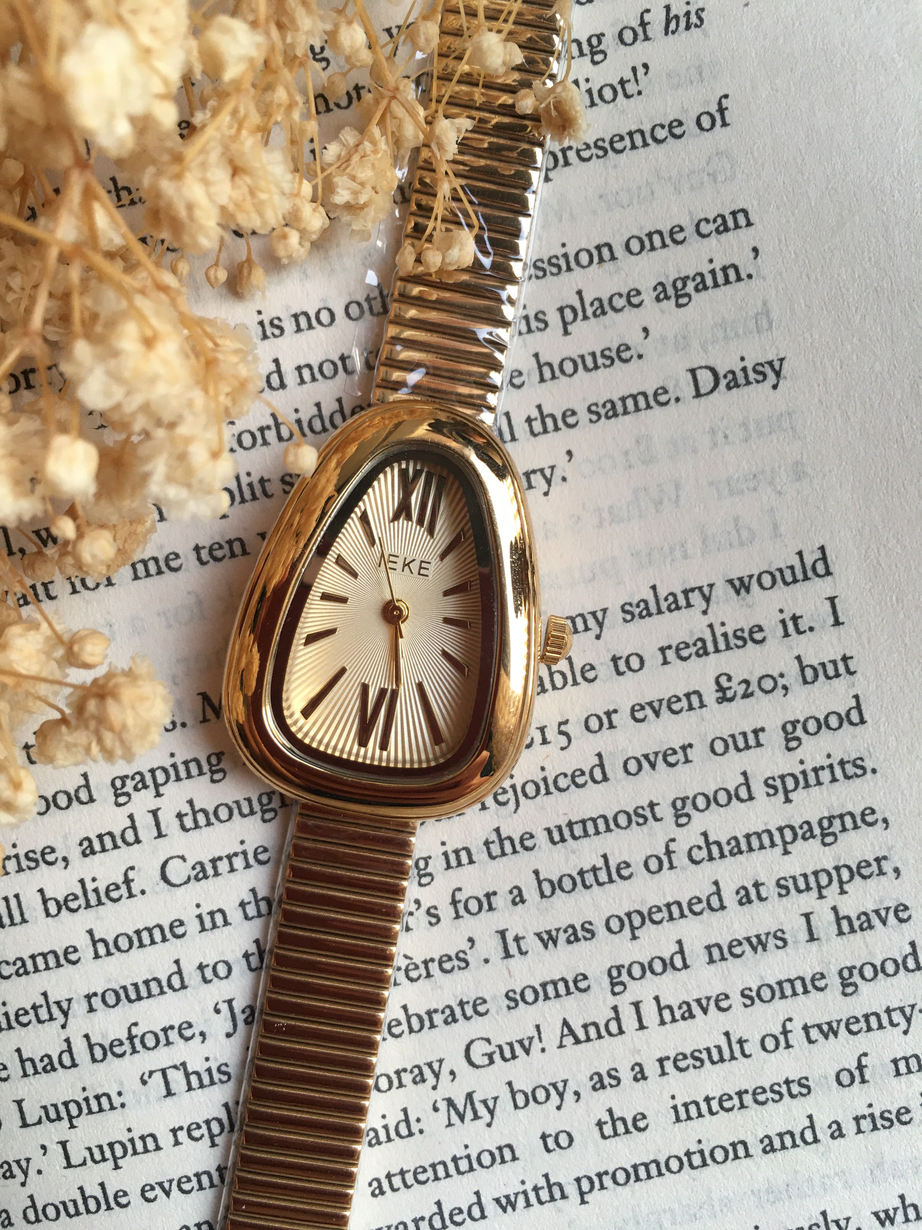 Montre IEKE Solarys – Doré Clair