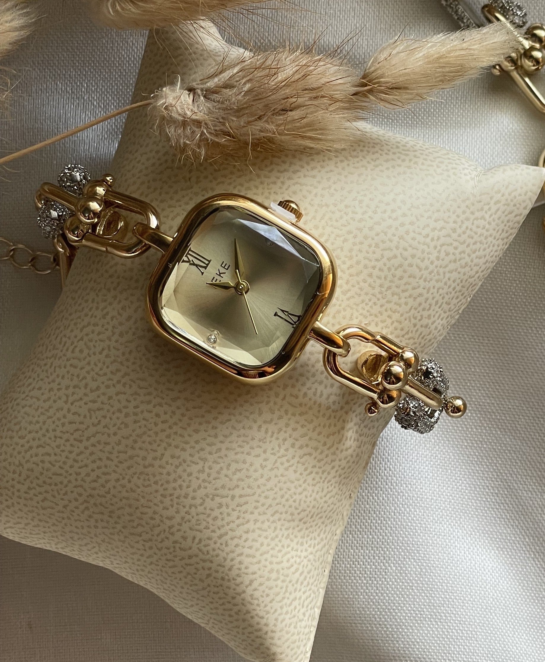 🟡 Montre IEKE TIFFANY - Doré Clair