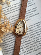 Montre IEKE Ovaline Camel