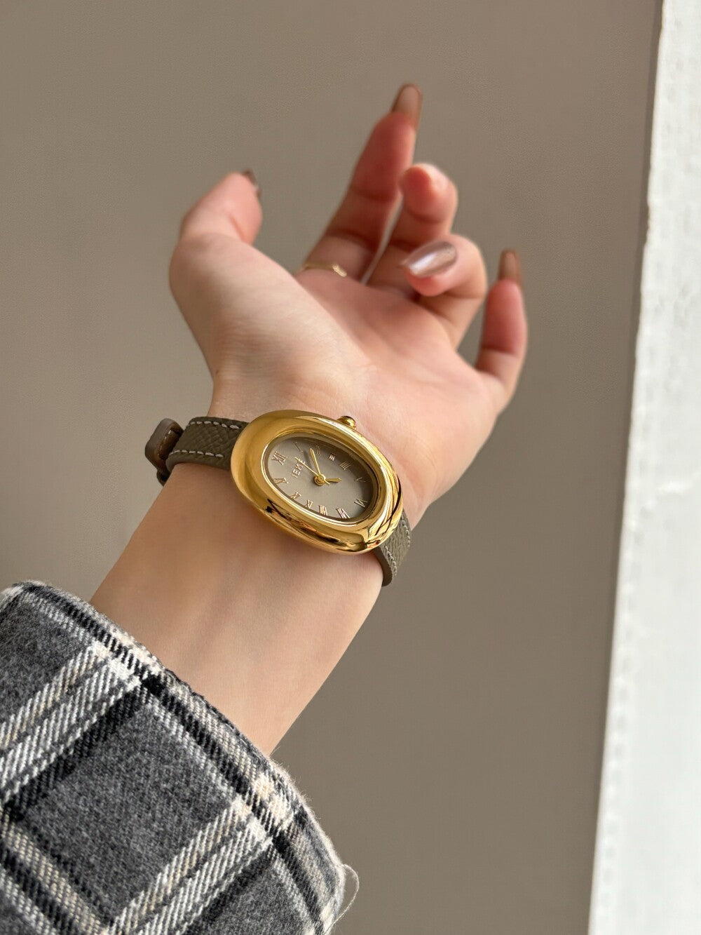 Montre IEKE style Baignoire - Grise