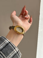 Montre IEKE style Baignoire - Grise