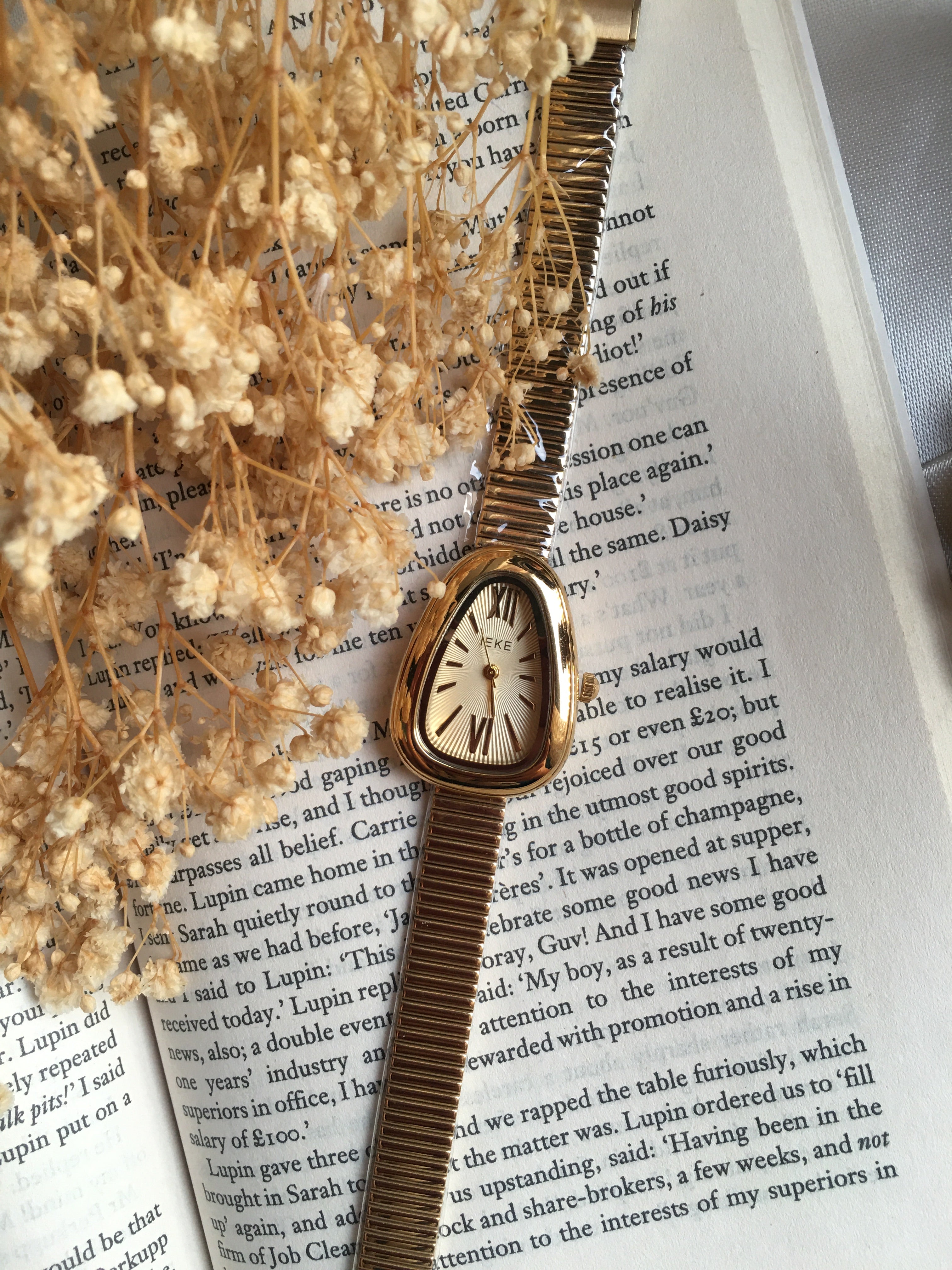 Montre IEKE Solarys – Doré Clair