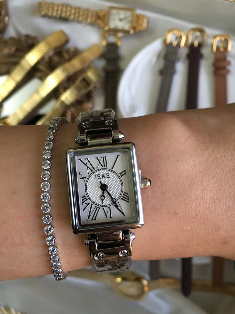 Montre IEKE Argentis – Gris Métallisé