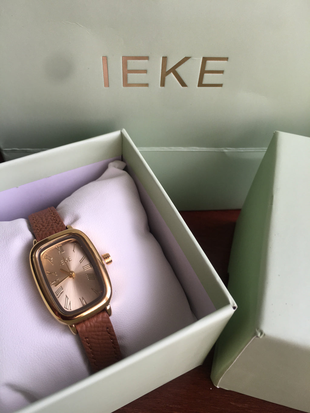 Montre IEKE AURÉLIA ✨ Camel
