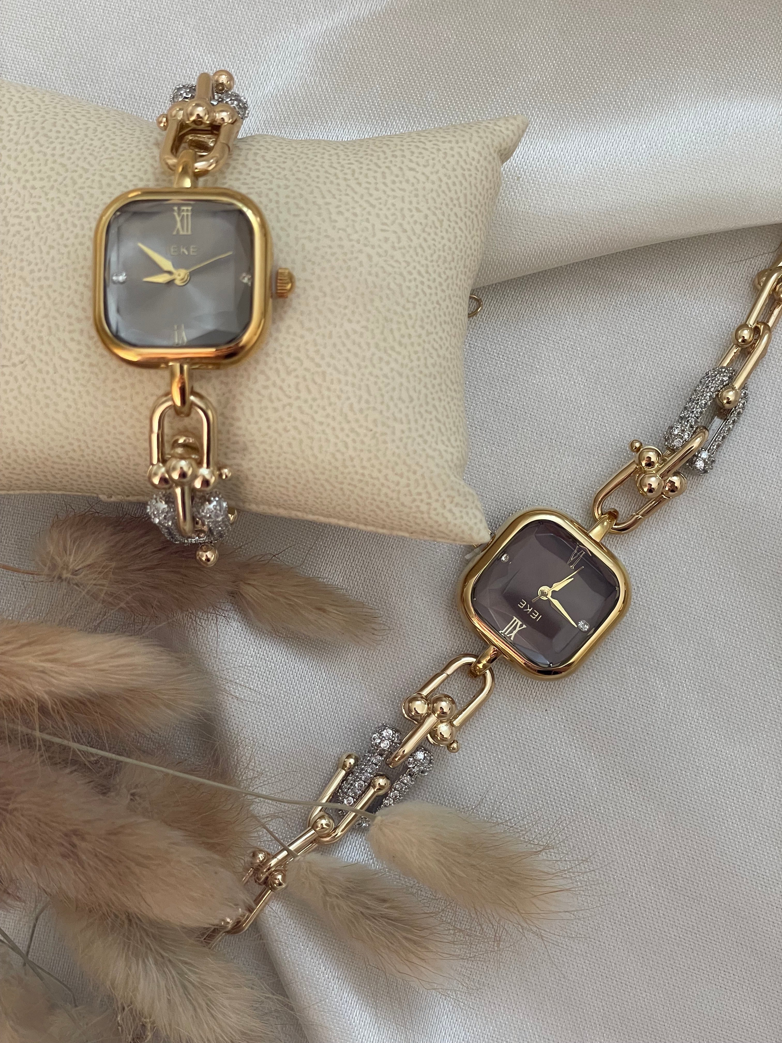⚫ Montre IEKE TIFFANY - Gris Fumé