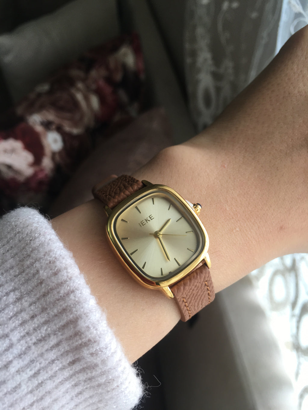 Montre IEKE ÉLISA ✨ Camel