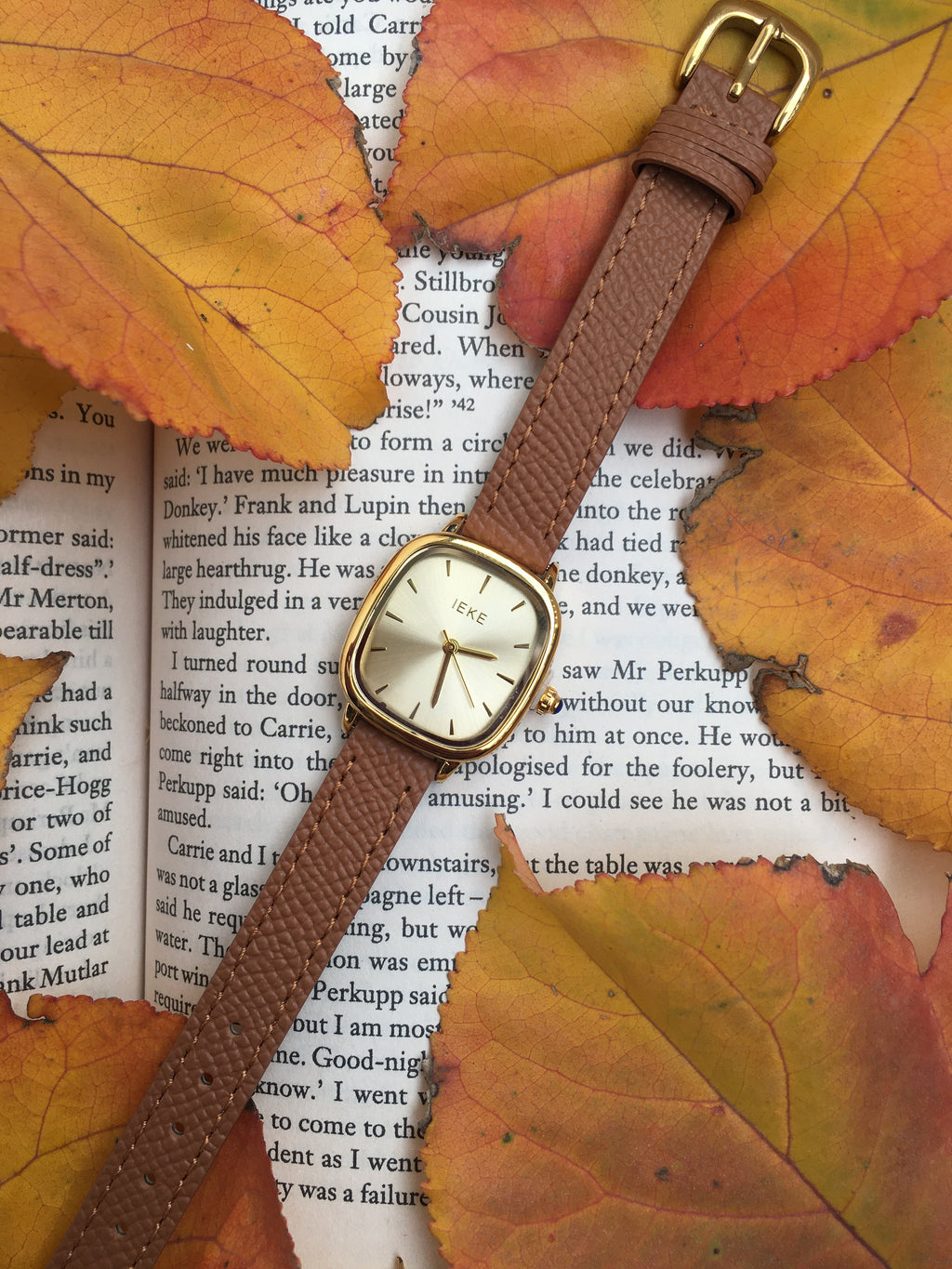 Montre IEKE ÉLISA ✨ Camel