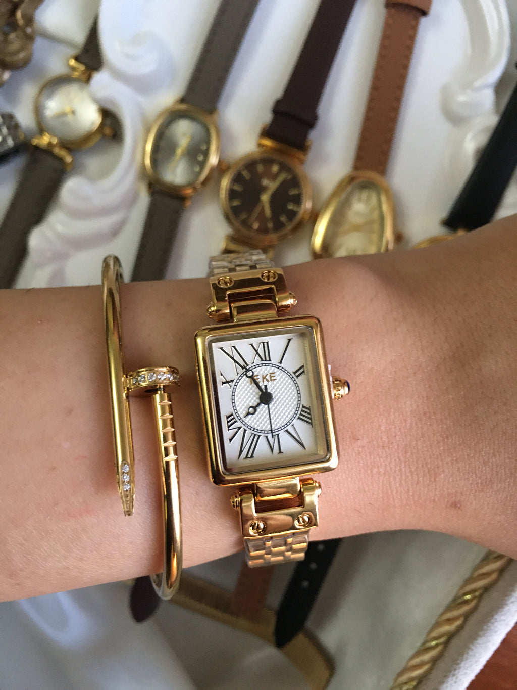 Montre IEKE Majestia – Doré Classique