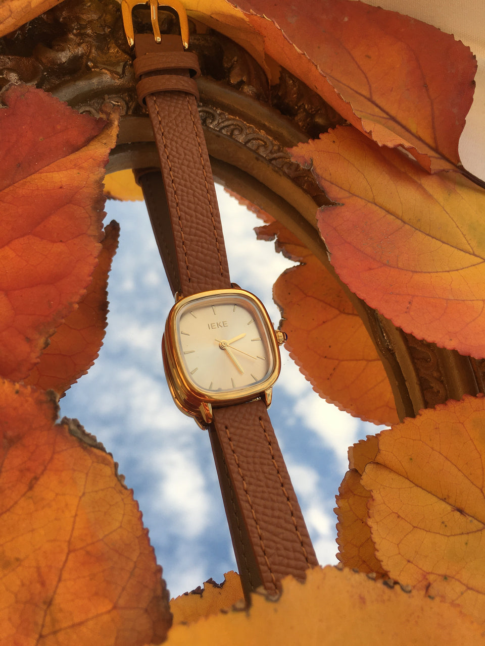 Montre IEKE ÉLISA ✨ Camel